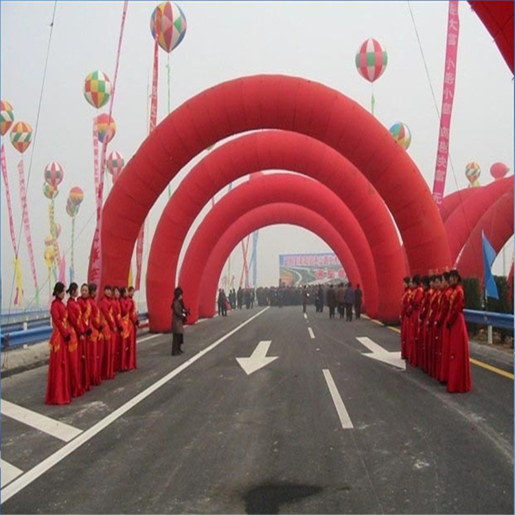 漳州开业纯红拱门